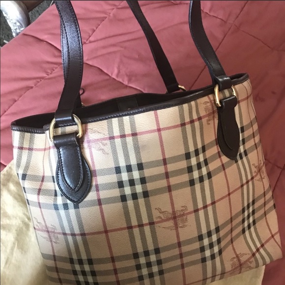 Large Burberry tote - Picture 4 of 8